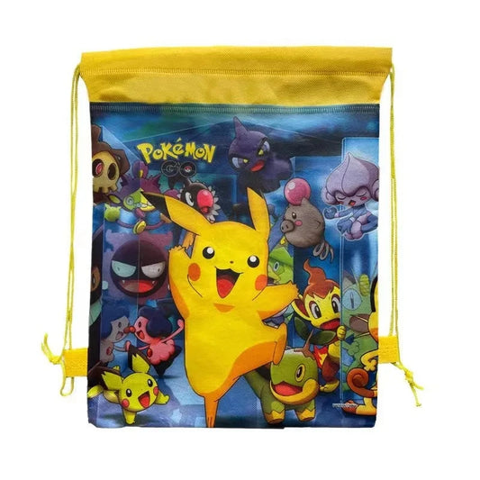 Sac à dos en toile Pokémon à fines brides pour enfants