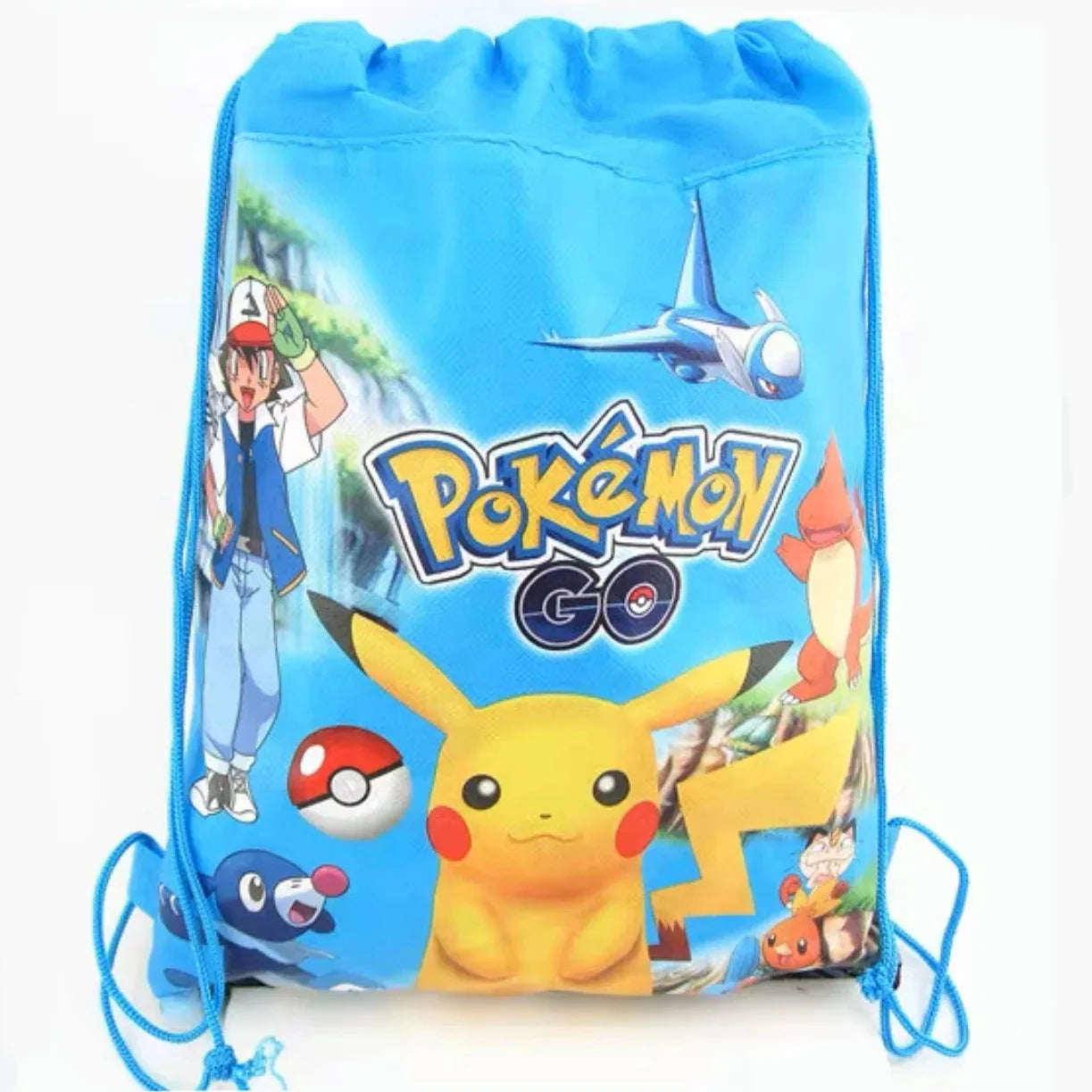 Sac à dos en toile Pokémon à fines brides pour enfants