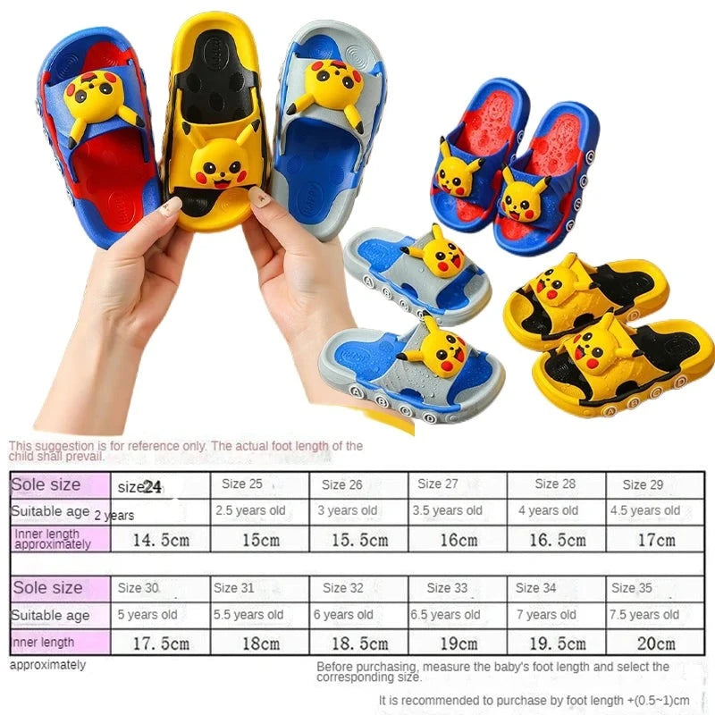 Claquettes pour enfants Pokémon