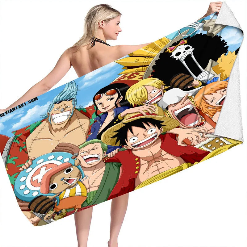 Serviette de plage à séchage rapide One piece