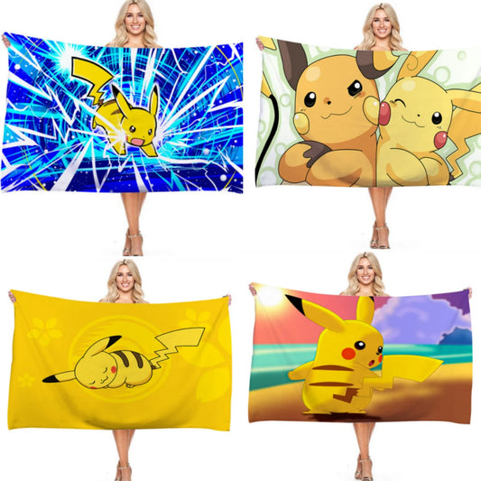 Serviette de plage à séchage rapide Pokémon